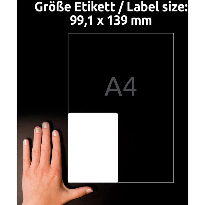 Zweckform L7994-25 Versandetiketten 99.1 X 139mm – Bild 3