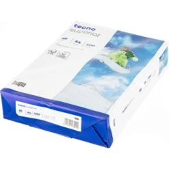 Inapa Kopierpapier Tecno Superior, 2100011534, A4, 80g/qm, Hochweiß, 4-fach Gelocht, 500 Blatt