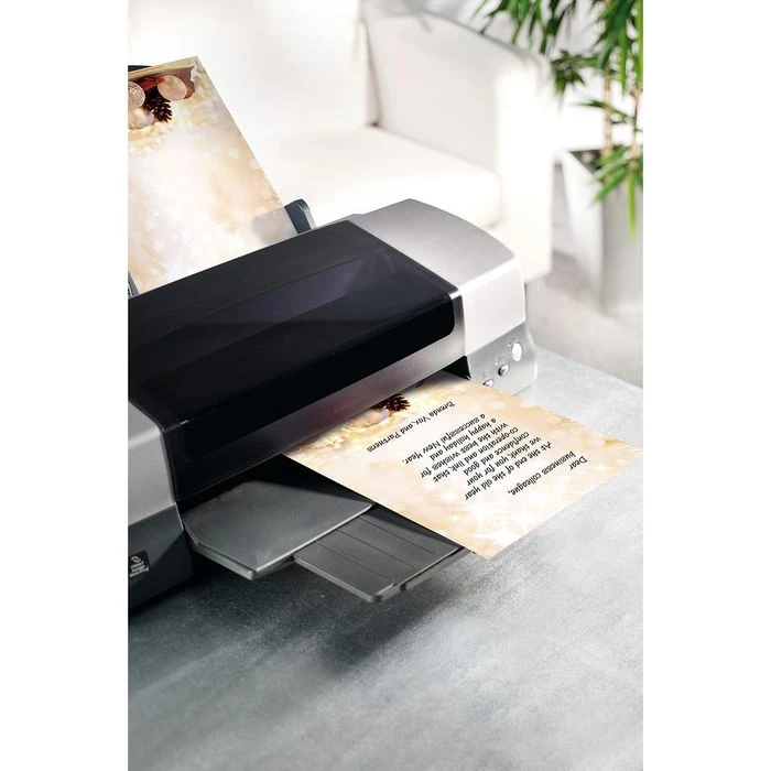 Sigel Weihnachtspapier DP926, Zimtsterne, A4, 90g/qm, 25 Blatt – Bild 3