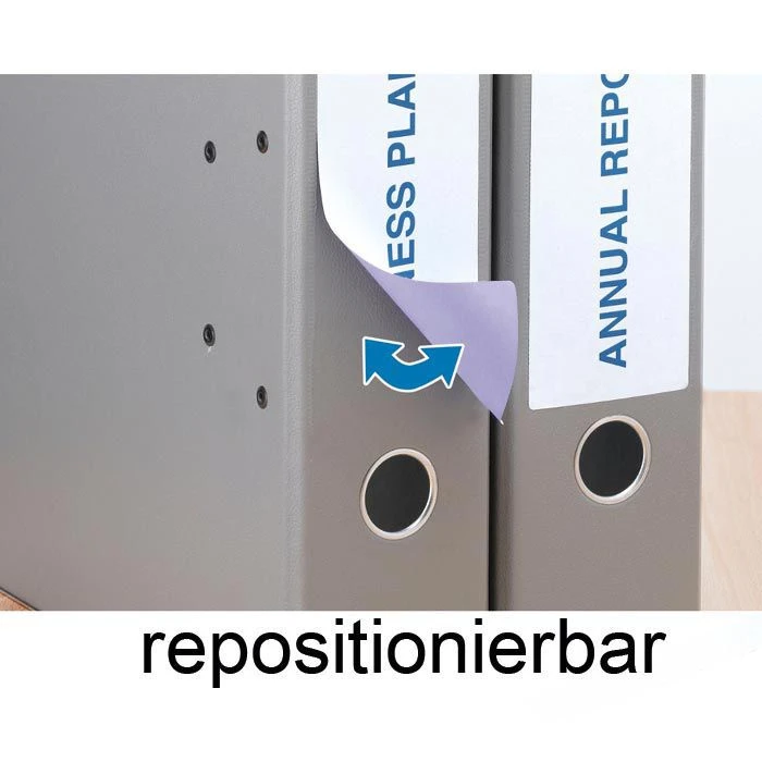 Herma Movables 10165 Ordner-Etiketten 61x192 Weiß – Bild 2