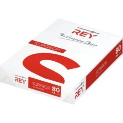 Rey Kopierpapier Superior, A4, 80g/qm, Weiß, 500 Blatt