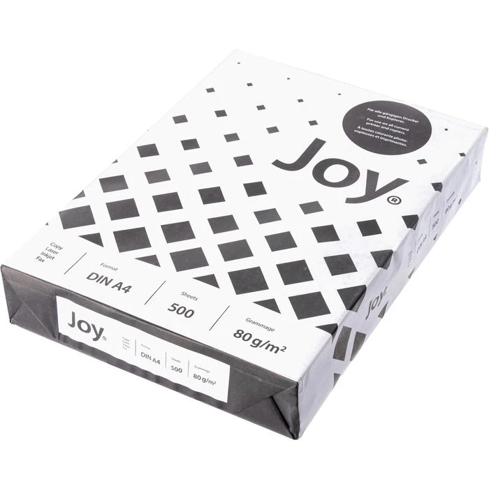 Kopierpapier Joy A4, Inapa, 80g, Weiß