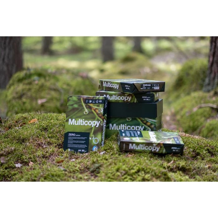 Inapa Kopierpapier Multicopy ZERO Carbon MaxBox A4, 80g/qm, Hochweiß Ungeriest 2500 Blatt Klimaneutral – Bild 6