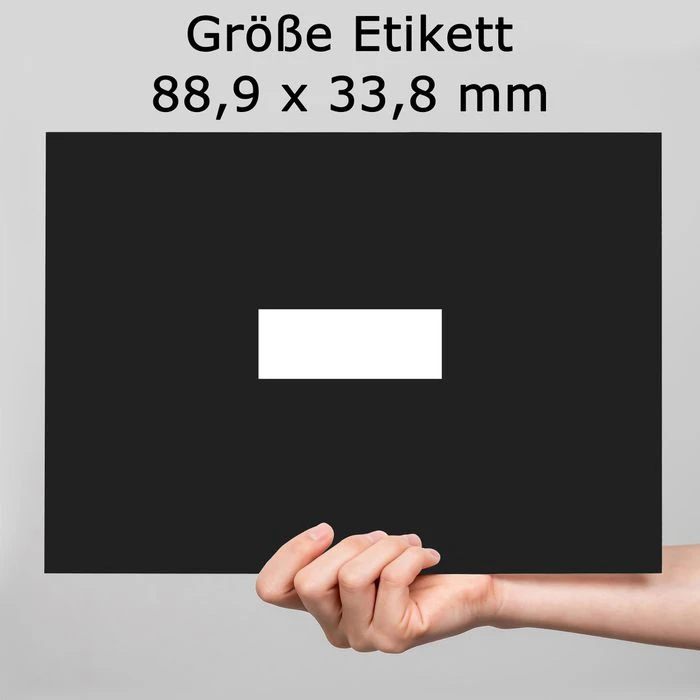Herma Namensetiketten 4588, Weiß, 88,9 X 33,8mm, Selbstklebend, Ablösbar, 160 Stück – Bild 4