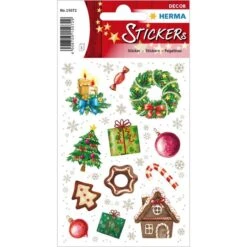 Herma Sticker Decor, 15072, Weihnachtszeit, 36 Aufkleber