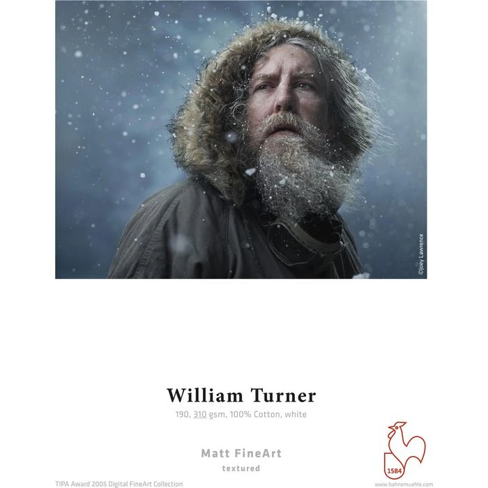Hahnemühle Inkjet-Papier William Turner FineArt A4, 190 G/m², Matt, Einseitig Bedruckbar, 25 Blatt – Bild 3