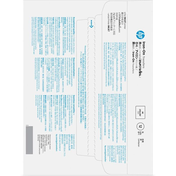 HP C6050A Iron-on Transfers A4 Transferpapier – Bild 2