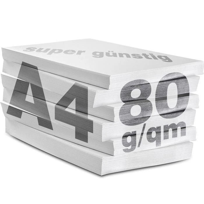 Kopierpapier Joy A4, Inapa, 80g, Weiß – Bild 2