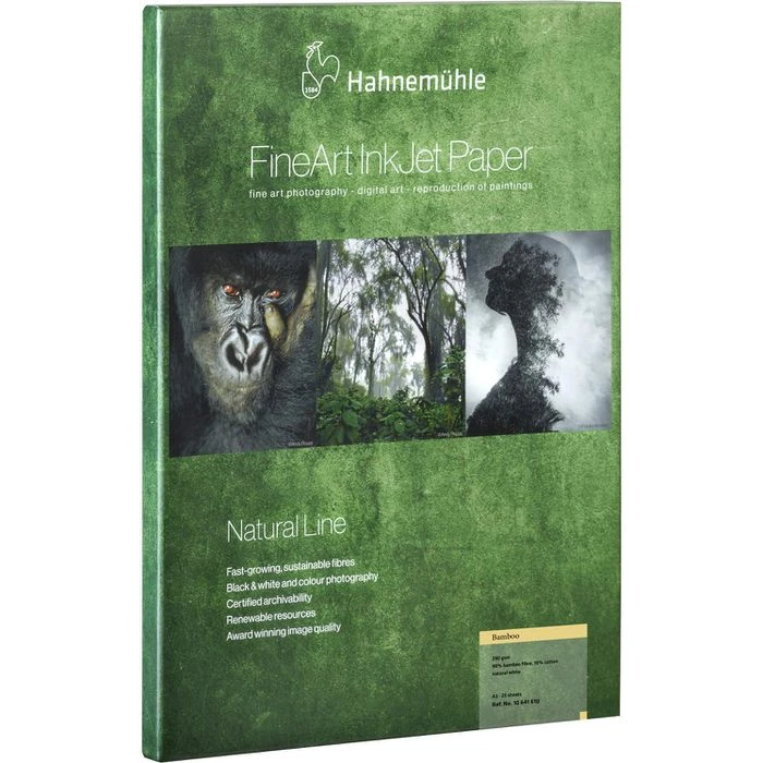 Hahnemühle Inkjet-Papier Bamboo FineArt, A4, 290 G/m², Matt, Einseitig Bedruckbar, 25 Blatt