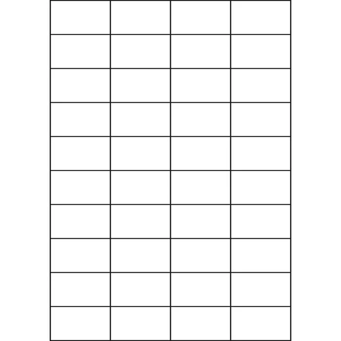Etiketten A4 52,5 X 29,7mm Für Drucker 100 Blatt – Bild 3