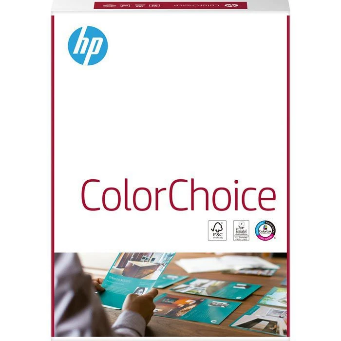 HP Farblaserpapier CHP750, Color Choice, A4, 90g/qm, Hochweiß, 500 Blatt – Bild 2