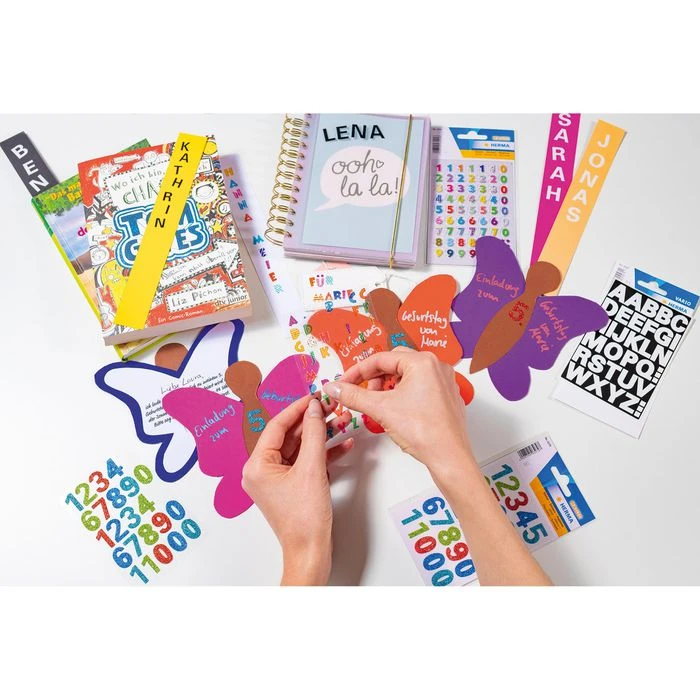 Herma 4155 Zahlen Wetterfest 5mm Schwarz 1-100 – Bild 4