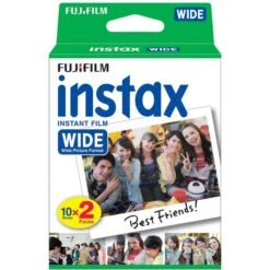 Fujifilm Sofortbildfilm Instax WIDE, 8,6 X 10,8cm, Weiß, 20 Blatt
