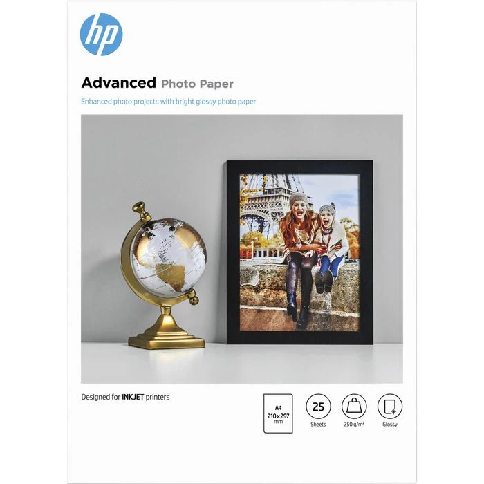 HP Q5456A Advanced Photo Paper A4 250g 25 Blatt