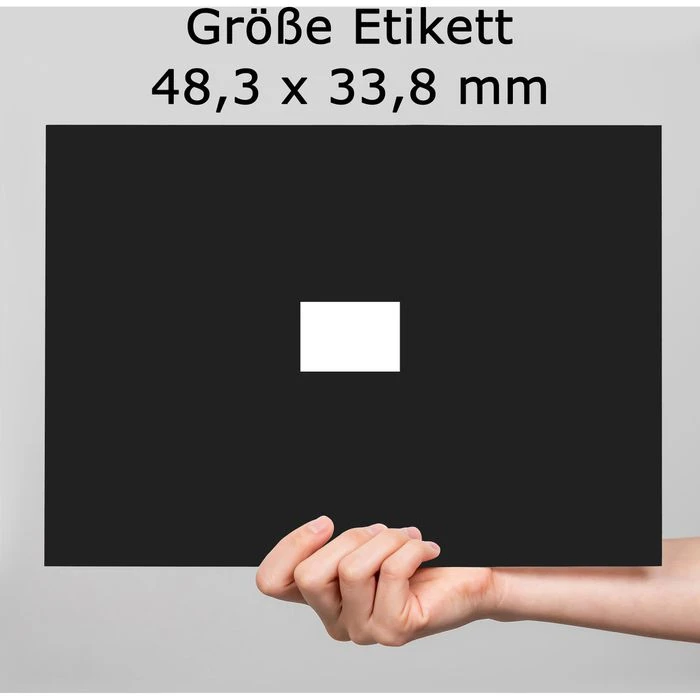 Herma Premium 4200 Etiketten Weiß 48.3 X 33.8mm – Bild 2