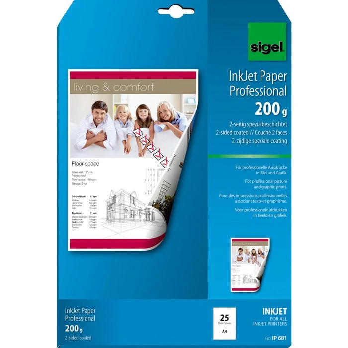 Sigel IP 681 Inkjet Paper Professional A4 200g