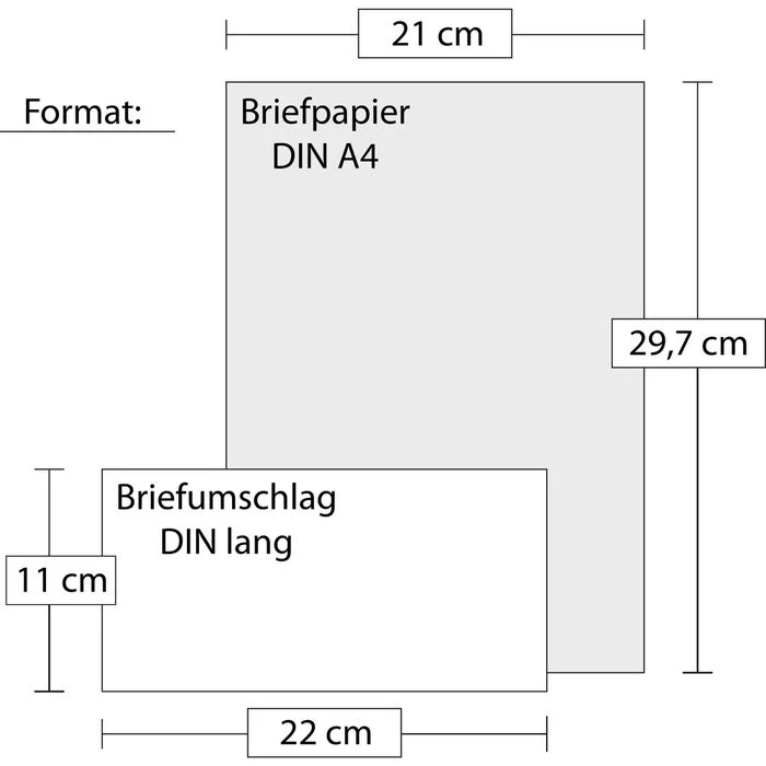 Tatmotive Weihnachtsbriefpapier Nordpol Express, Set, A4, 90g/m², 100 Blatt + 100 Umschläge – Bild 6