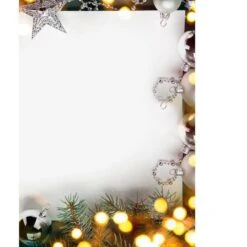 Weihnachtspapier Tannenzweig, A4, 90g/qm, 100 Blatt