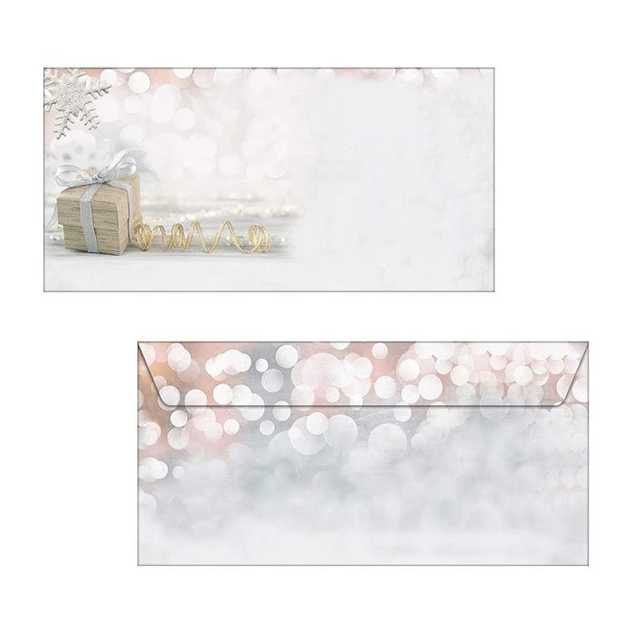 Sigel Weihnachtsumschläge DU135, DIN Lang, Christmas Surprise, Ohne Fenster, 50 Stück – Bild 2