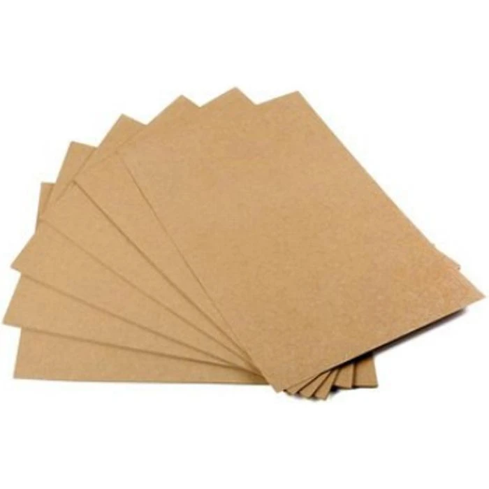 Kraftpapier A4, 320 G/qm, Braun, 50 Blatt