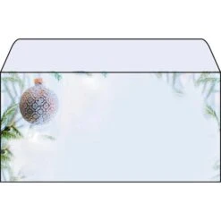 Sigel Weihnachtsumschläge DU302, DIN Lang, Winter Mood, Ohne Fenster, 50 Stßck