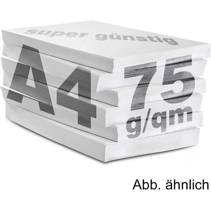 Discovery Kopierpapier 83429A75, A4, 75g/qm, Hochweiß, 2-fach Gelocht, 500 Blatt 2 Discovery Kopierpapier 83429A75, A4, 75g/qm, Hochweiß, 2-fach Gelocht, 500 Blatt – Bild 2