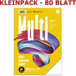 Staufen Kopierpapier Style Multifunktionspapier A4, 80g/qm, Weiß, 80 Blatt