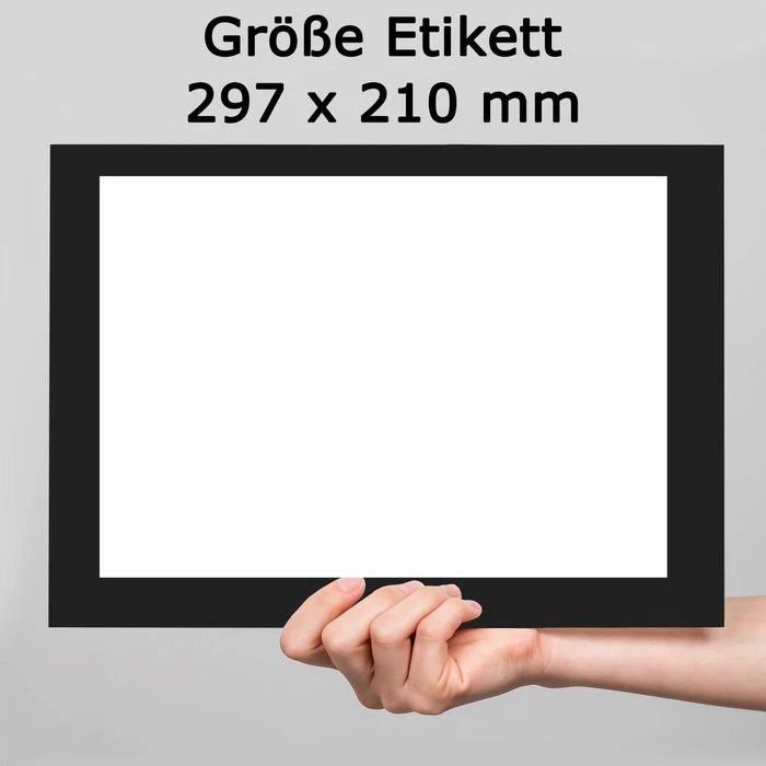 Herma Inkjet-Etiketten 4824, Special, Weiß, 210 X 297mm, Matt, 25 Blatt, 25 Stück – Bild 4