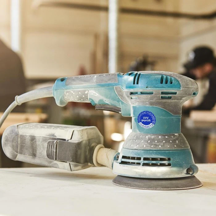 Böttcher-AG Prüfplaketten PT98V30-23-R UVV Geprüft, 2023-2028, Blau, Ø 30mm, Aus Vinyl, 1000 Stück – Bild 3