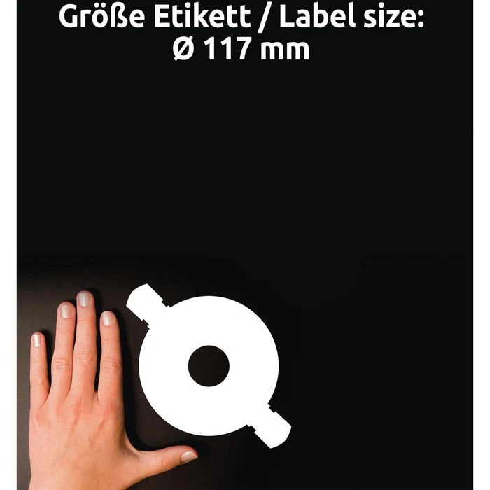 Avery Zweckform L6015-25 ClassicSize CD-Etiketten – Bild 4