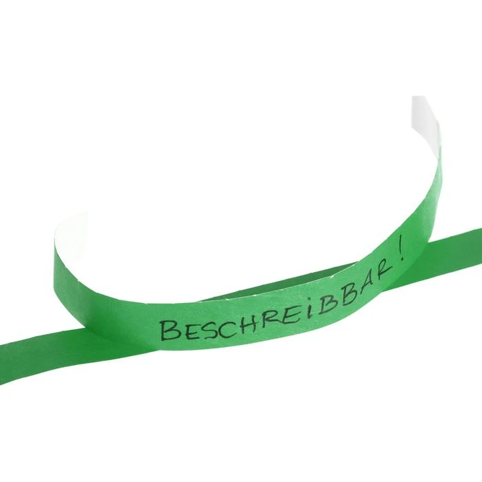 Einlassbänder Grasgrün, Tyvek, Reiß- & Wasserfest, 19 X 255 Mm, 100 Stück – Bild 4