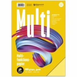 Staufen Kopierpapier Style Multifunktionspapier A4, 80g/qm, Gelb, 50 Blatt