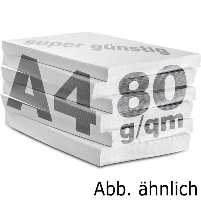 Canon® Canon Kopierpapier Yellow Label, A4, 80g/qm, Weiß, 500 Blatt – Bild 2