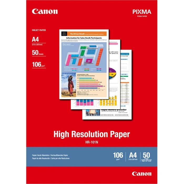 Canon® Canon HR-101N High Resolution Paper A4 50 Blatt