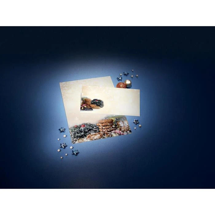 Sigel Weihnachtsumschläge DU304, DIN Lang, Winter Smell, Ohne Fenster, 25 Stück – Bild 2