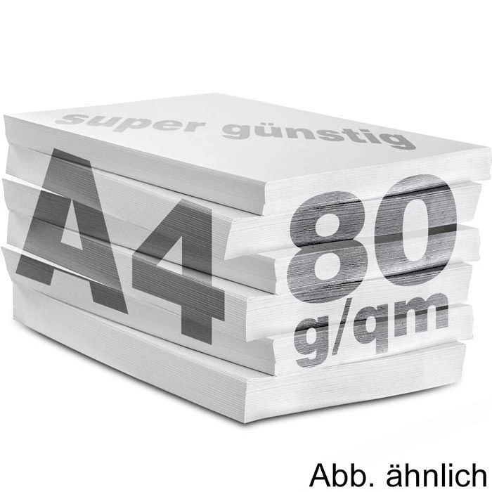 Mondi IQ Premium Triotec A4 Papier 80g 500 Blatt – Bild 2