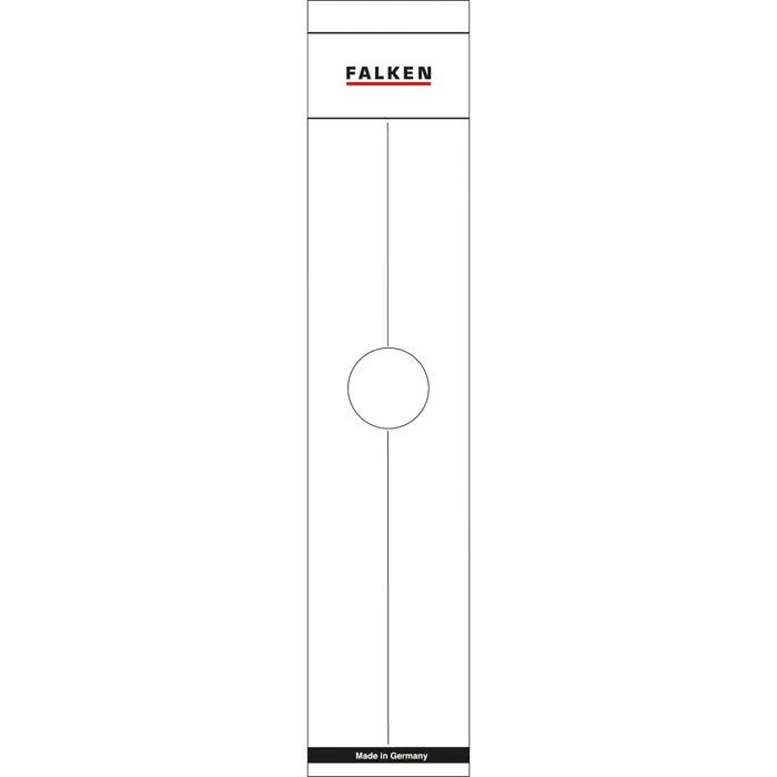 Falken Rückenschilder 11287067, Weiß, 60 X 290mm Für Hängeordner Selbstklebend 10 Stück – Bild 2