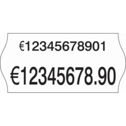 Preisetiketten 32 X 19 Mm, Weiß, Permanent