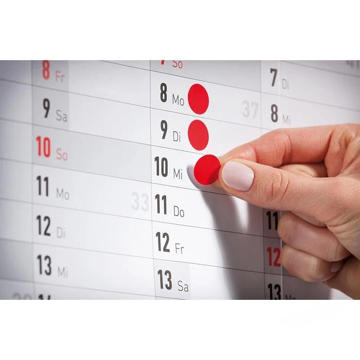 Avery Zweckform 3141 Rot Markierungspunkte Ø 12mm – Bild 2