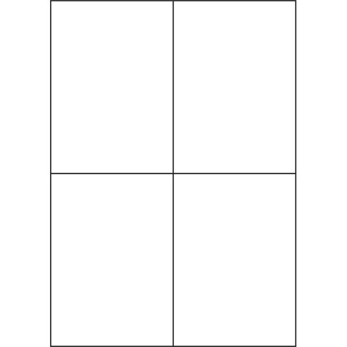 APLI 1227 Weiß Folienetiketten – Bild 2