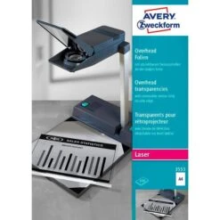 Zweckform 3553 A4 Klar Kopierfolien Avery Folien