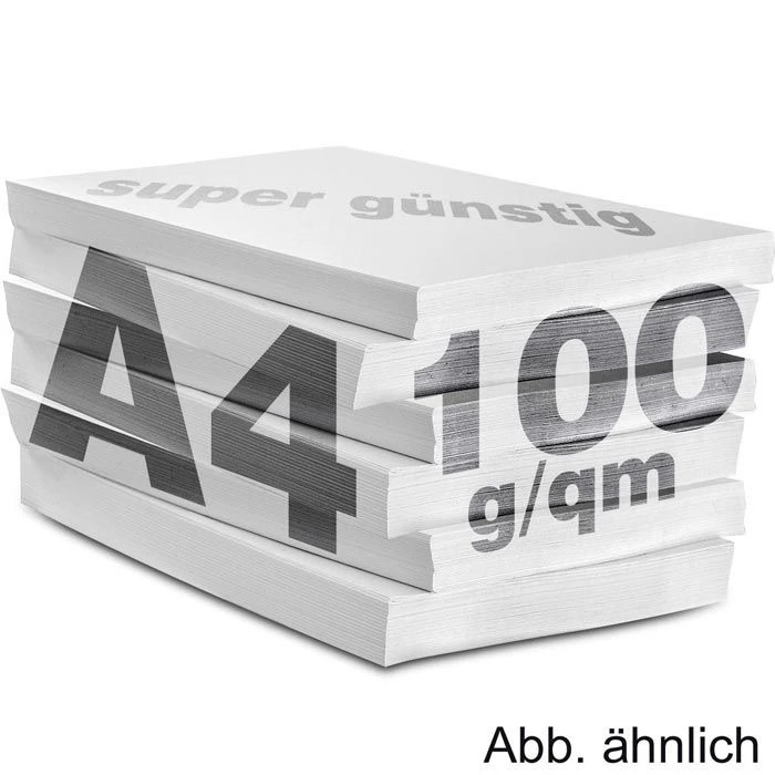 DataCopy Kopierpapier Everyday Printing, A4, 100g/qm, Hochweiß, 500 Blatt – Bild 2