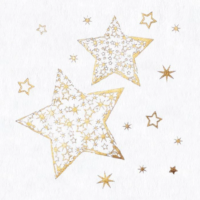 Sigel Weihnachtsumschläge DU045, DIN Lang, Golden Glow, Mit Fenster, 50 Stück – Bild 2