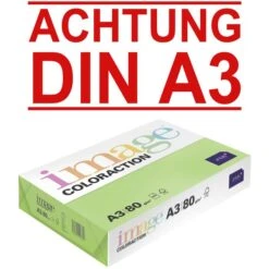 Antalis Kopierpapier Image Coloraction Java, A3, 80g/qm, Maigrün, 500 Blatt