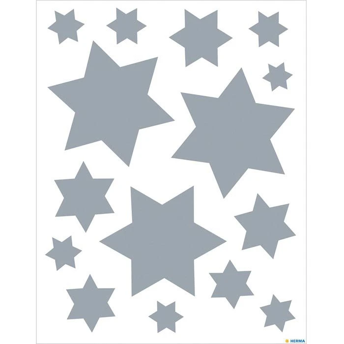Herma Sticker Decor, 15110, Fensterbilder, Sterne, 15 Aufkleber 2 Herma Sticker Decor, 15110, Fensterbilder, Sterne, 15 Aufkleber – Bild 2