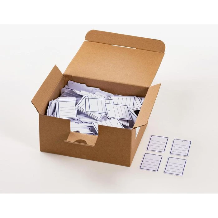 Herma Hängeetiketten 6810, 42 X 60 Mm, Weiß, Mit Öse, 1000 Stück – Bild 2