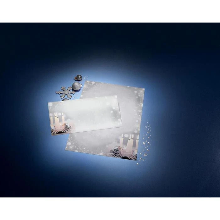 Sigel Weihnachtsumschläge DU178, DIN Lang, Christmas Silence, 50 Stück – Bild 2