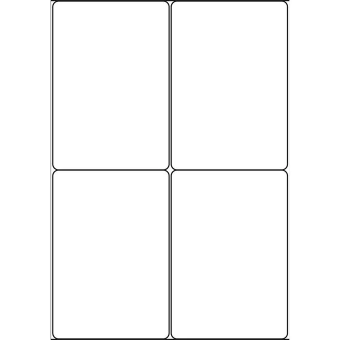 Herma Adressetiketten 4434 Weiß 102x148mm 80 Stück – Bild 4