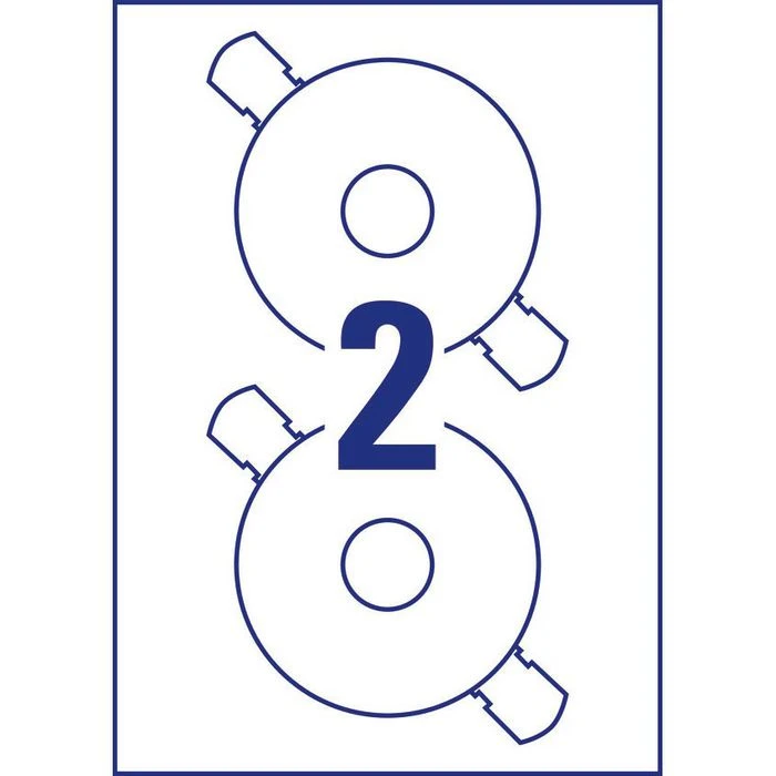 Avery Zweckform L6015-25 ClassicSize CD-Etiketten – Bild 3
