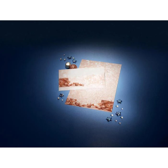 Sigel Weihnachtsumschläge DU231, DIN Lang, Golden Dream, 50 Stück – Bild 2